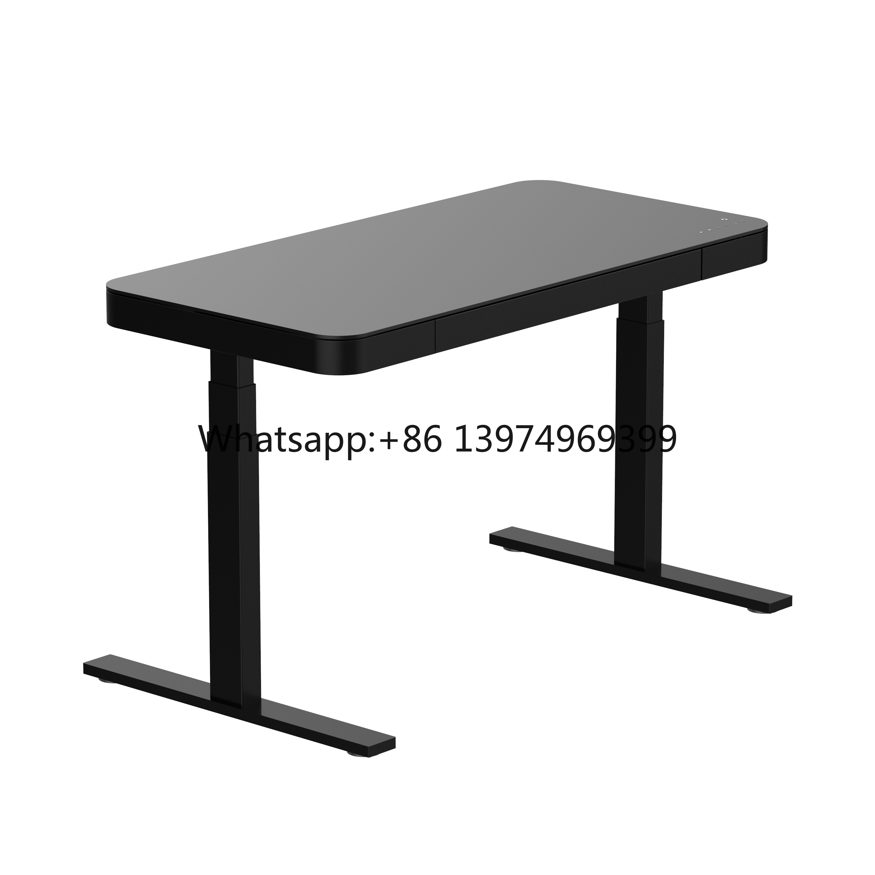 Office Furniture Custom - Офисный стол с индивидуальным логотипом, современный