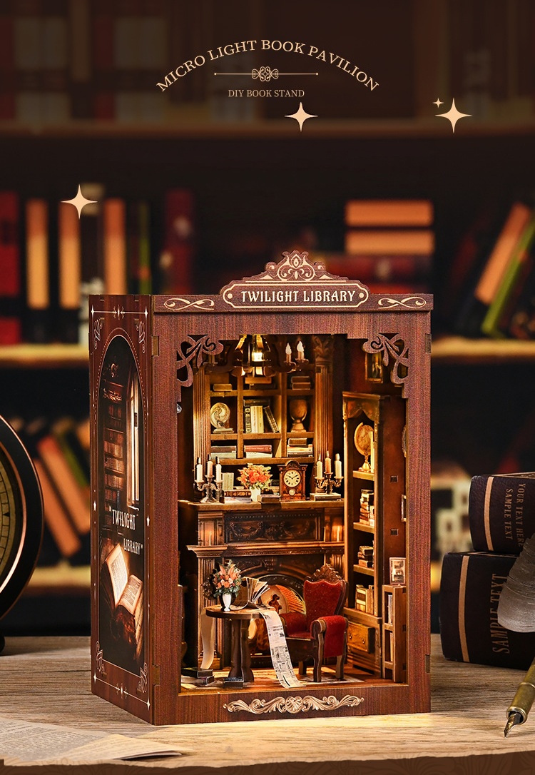 Office Furniture Brand - Набор для создания миниатюрного книжного уголка