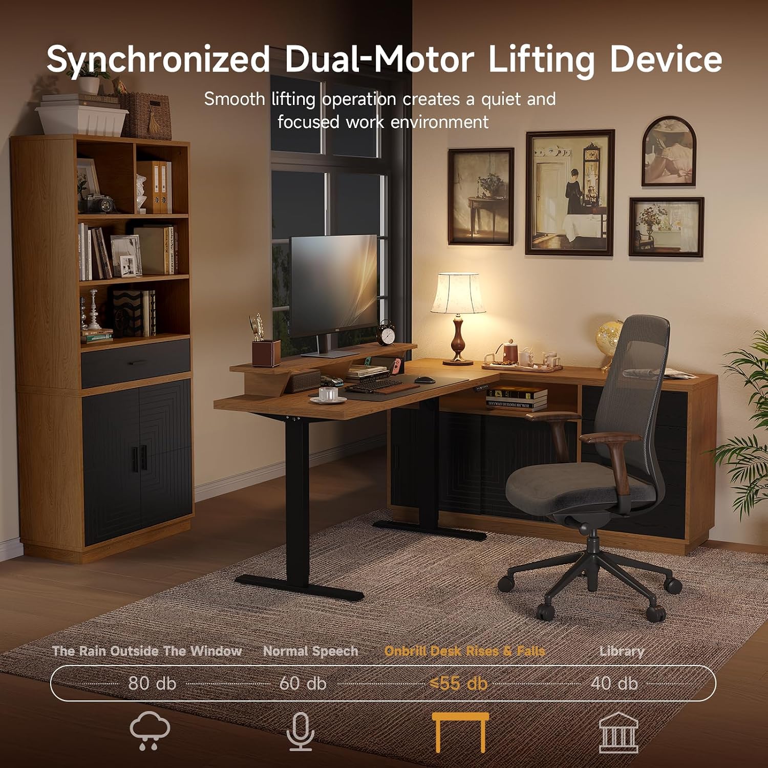 Office Furniture Custom - Современный комплект офисной мебели для руководителя: