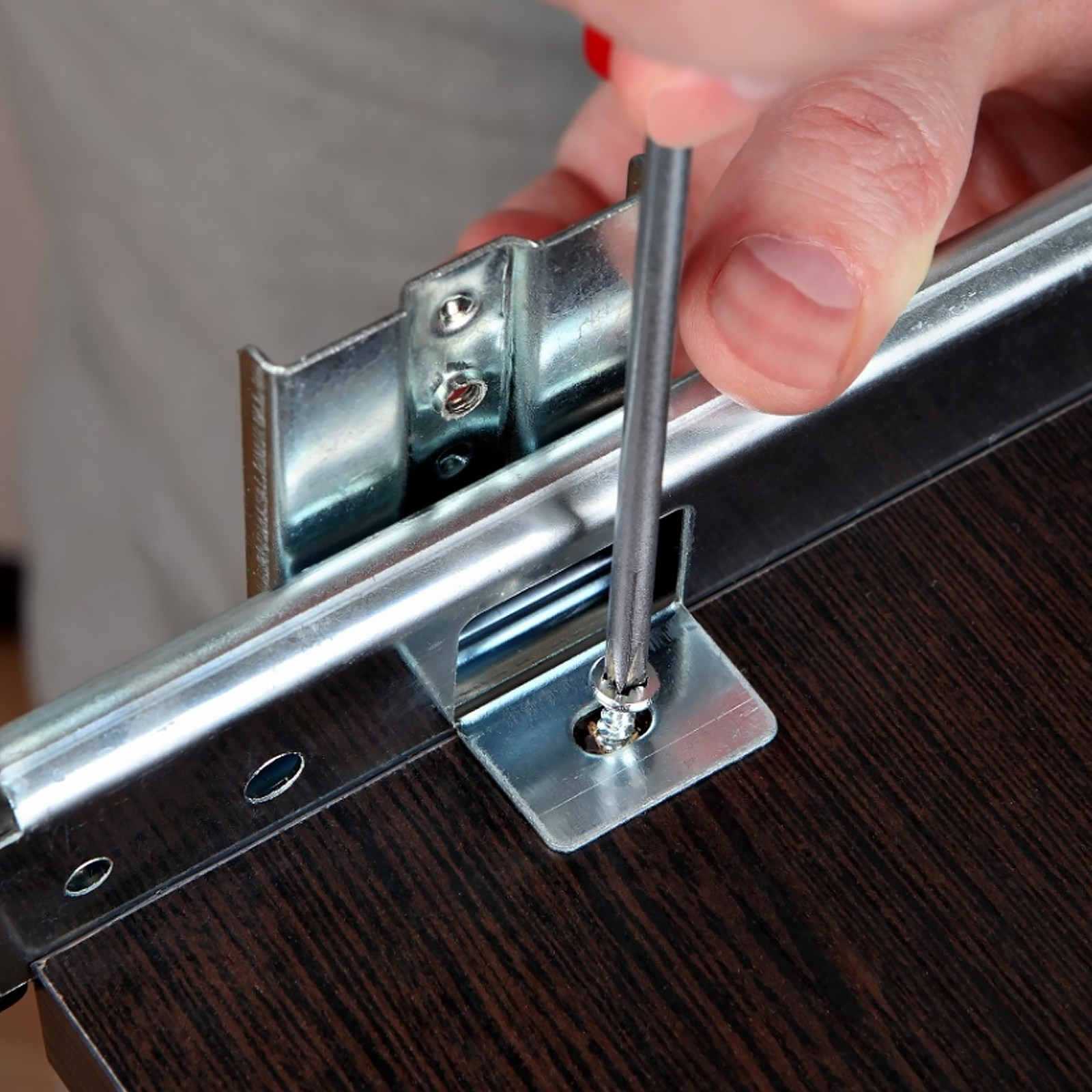 Keyboard Drawer Under - 1 пара ультрагладких и бесшумных направляющих