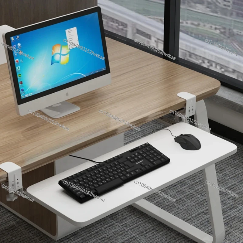 Keyboard Drawer Under - Поднос для клавиатуры с зажимом, эргономичная