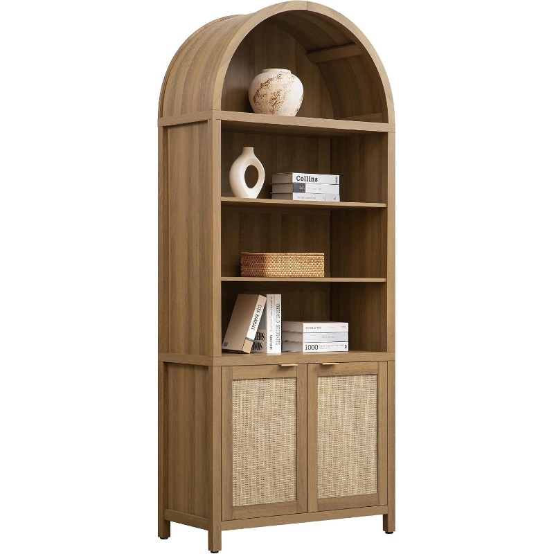 Bookshelf 5 Tier - Книжный шкаф SICOTAS высотой 84,2 дюйма