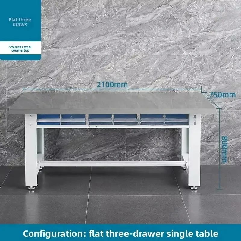 Office Furniture Repair - Настольный рабочий стол из нержавеющей стали,