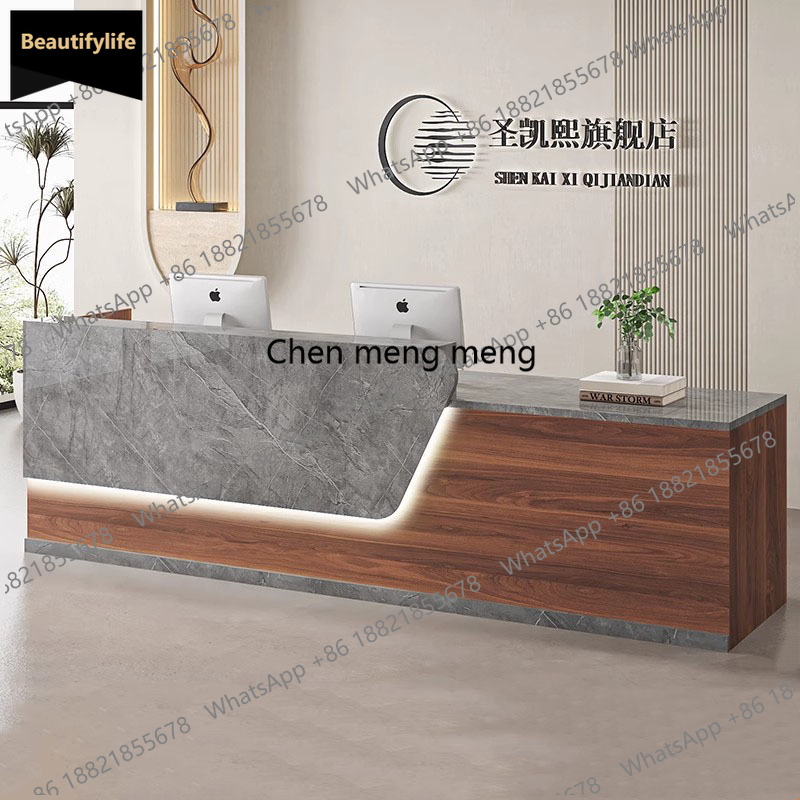 Office Furniture Logo - C85 Salon Современные стойки регистрации Роскошная