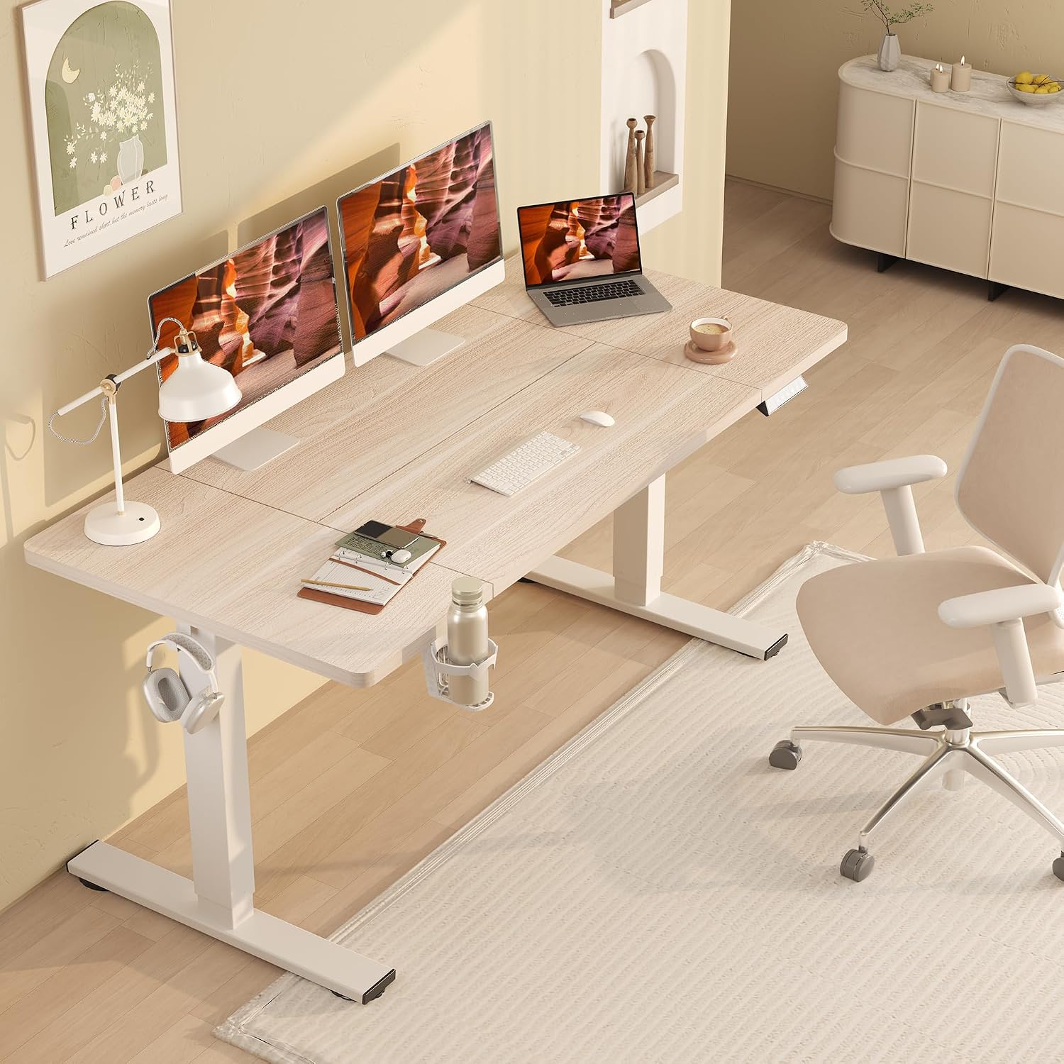 Белый электрический регулируем – обзор и цена Office Furniture Custom