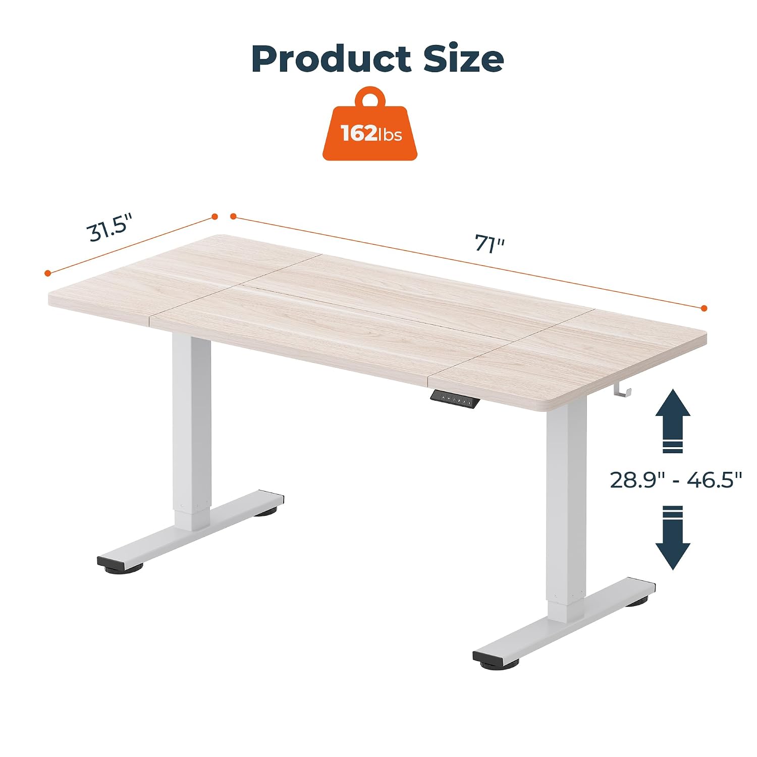 Белый электрический регулируем – обзор и цена Office Furniture Custom