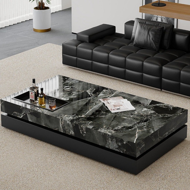 Черный мраморный чайный столик – обзор и цена Office Furniture Custom