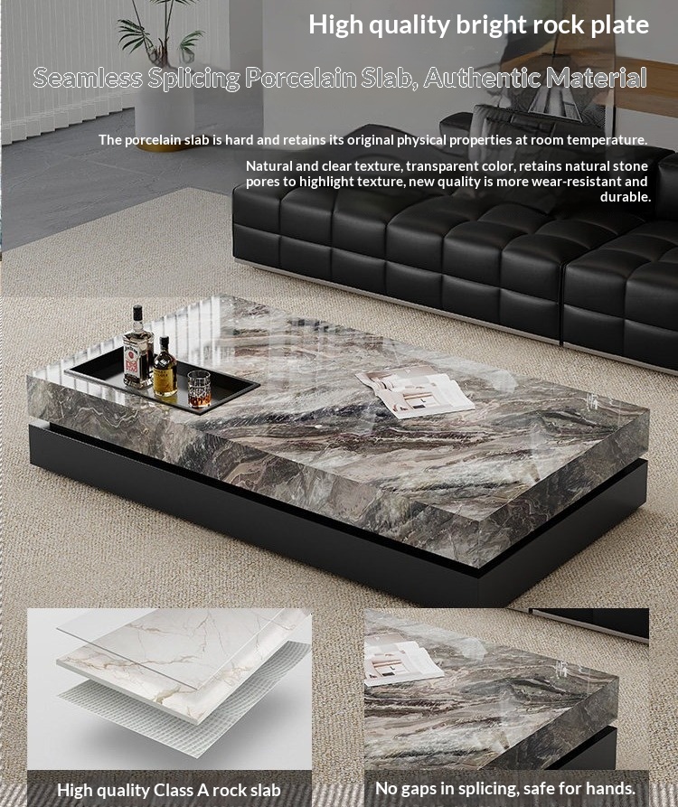 Черный мраморный чайный столик – обзор и цена Office Furniture Custom