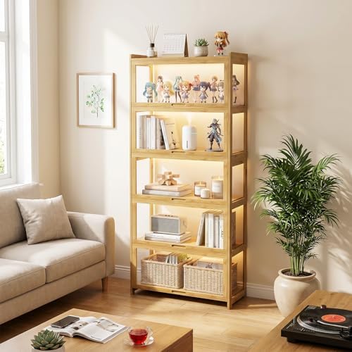 Витрина-шкаф, 5-уровневый шкаф – обзор и цена Bookshelf 5 Tier
