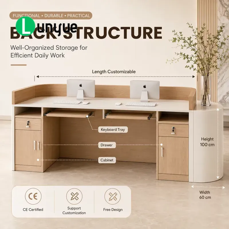 Современная стойка ресепшн из  – обзор и цена Office Furniture Logo