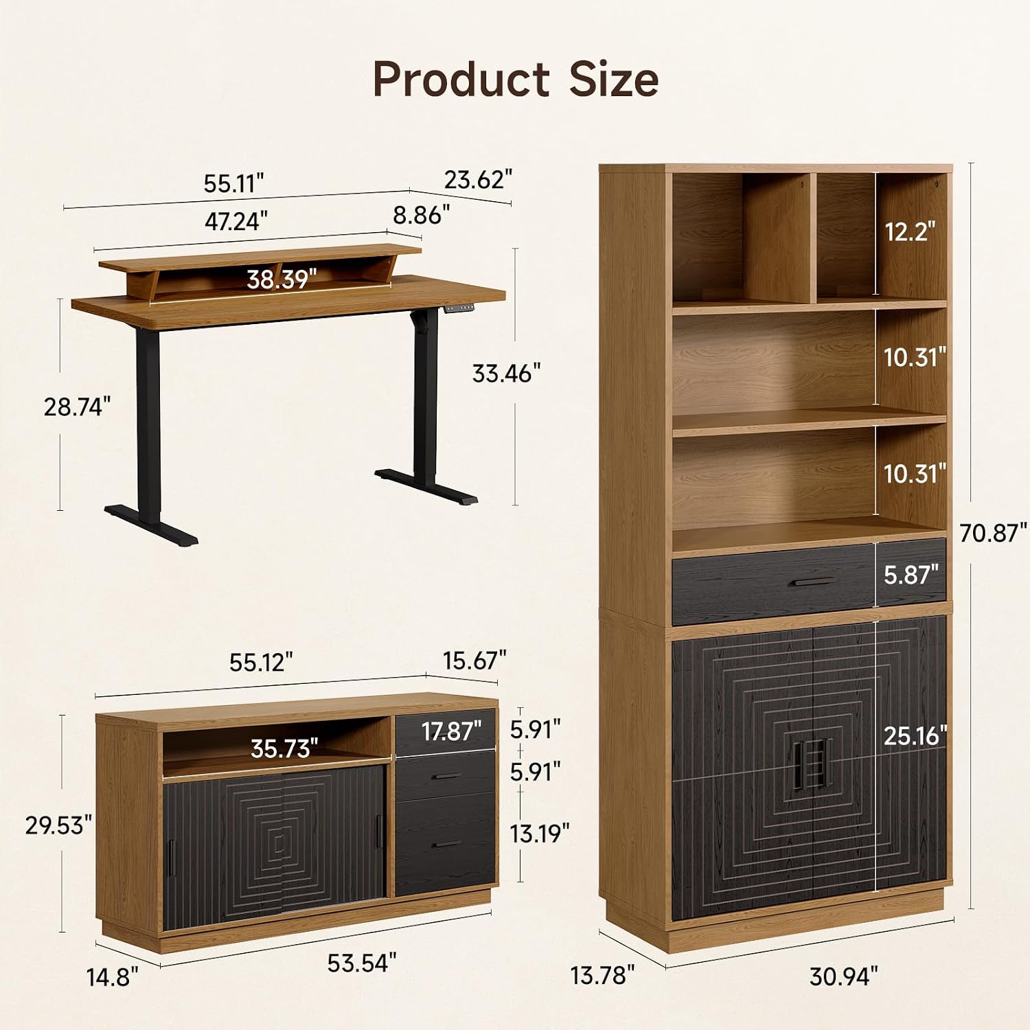 Современный комплект офисной м – обзор и цена Office Furniture Custom