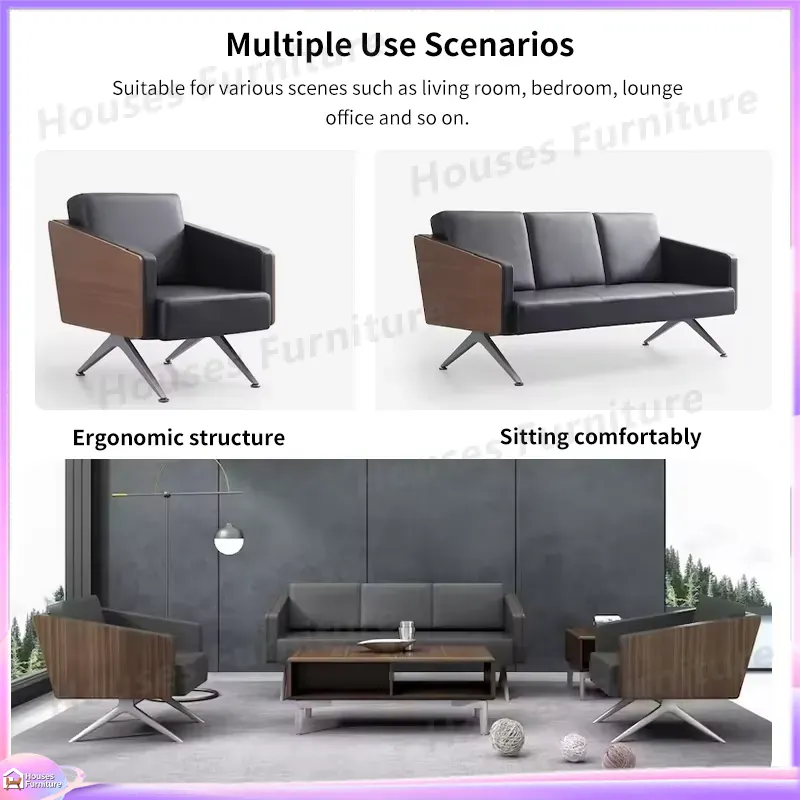 Современный 3-местный офисный  – обзор и цена Office Furniture Custom