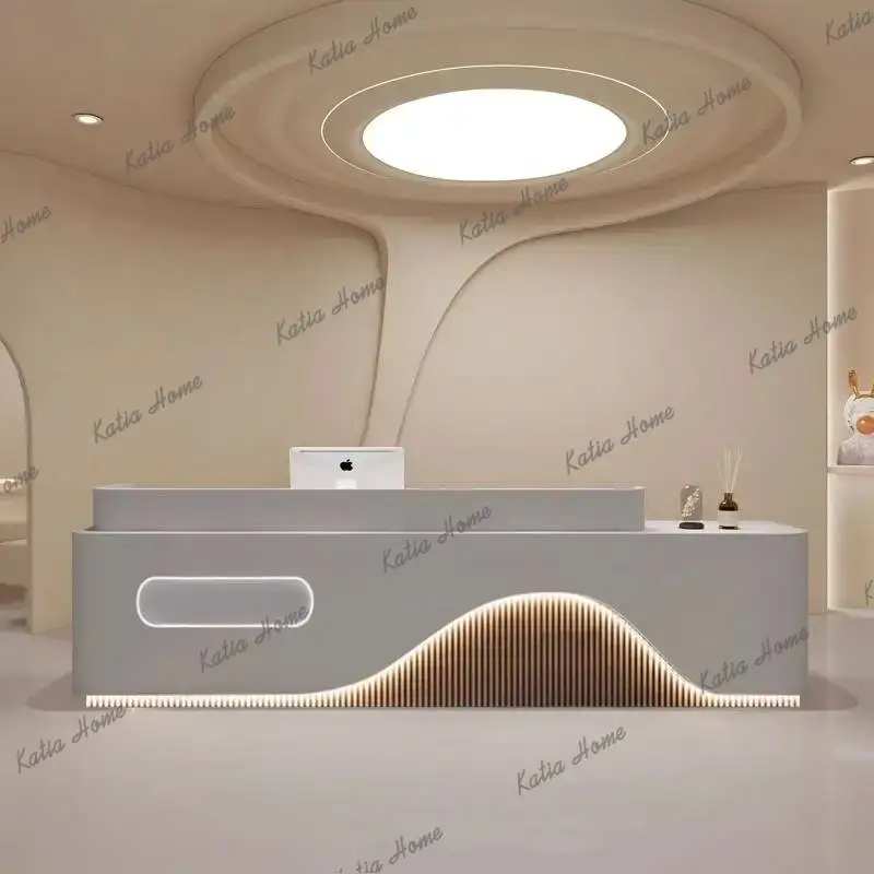 Стойки ресепшн для салонов кра – обзор и цена Office Furniture Logo