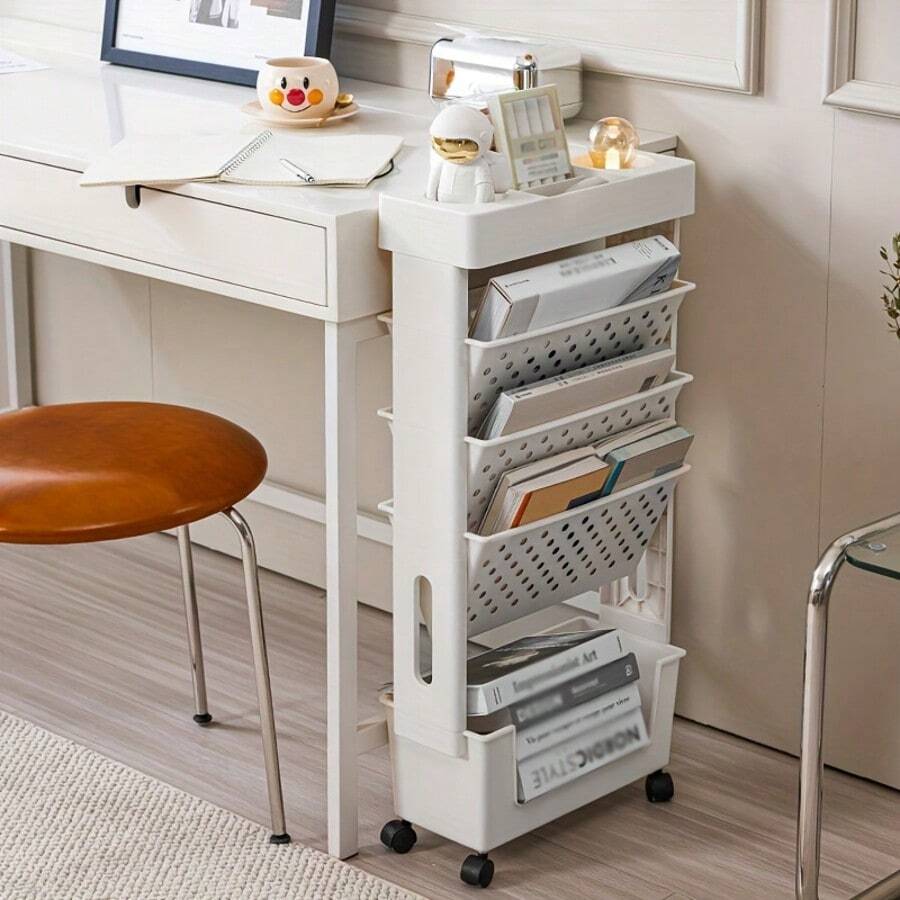 5-уровневая передвижная тележк – обзор и цена Bookshelf 5 Tier