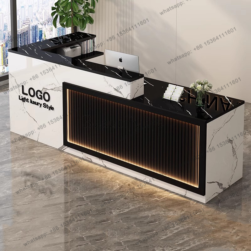 Роскошная простая стойка ресеп – обзор и цена Office Furniture Logo
